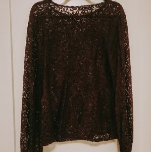 Stella & Dot Women's Lace Top